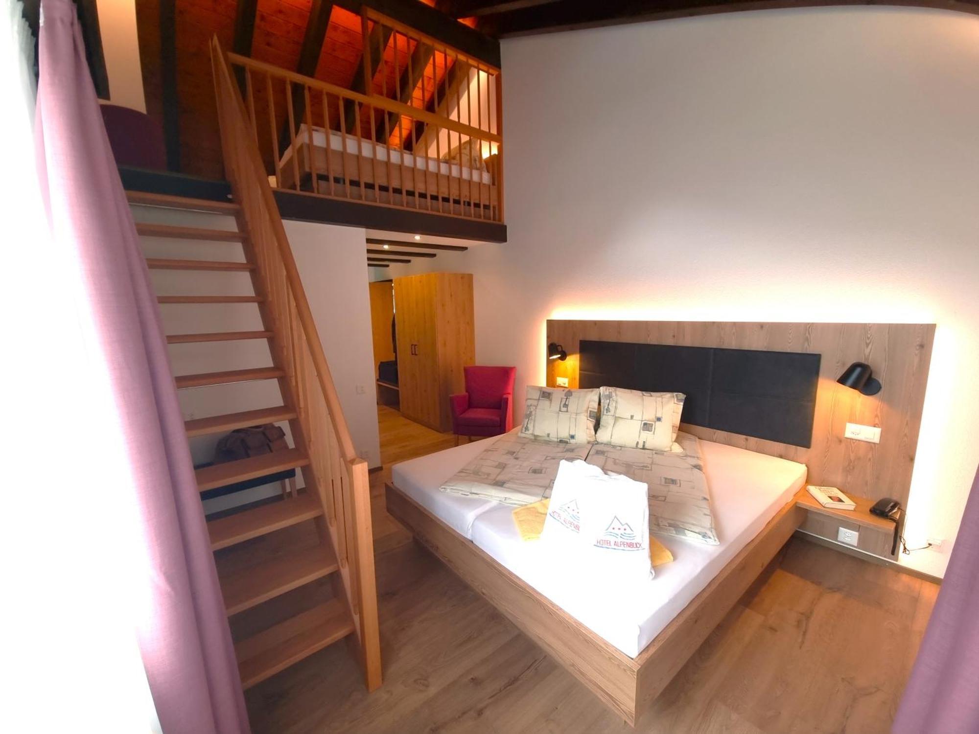 Hotel Alpenblick-Leukerbad-Therme Szoba fotó