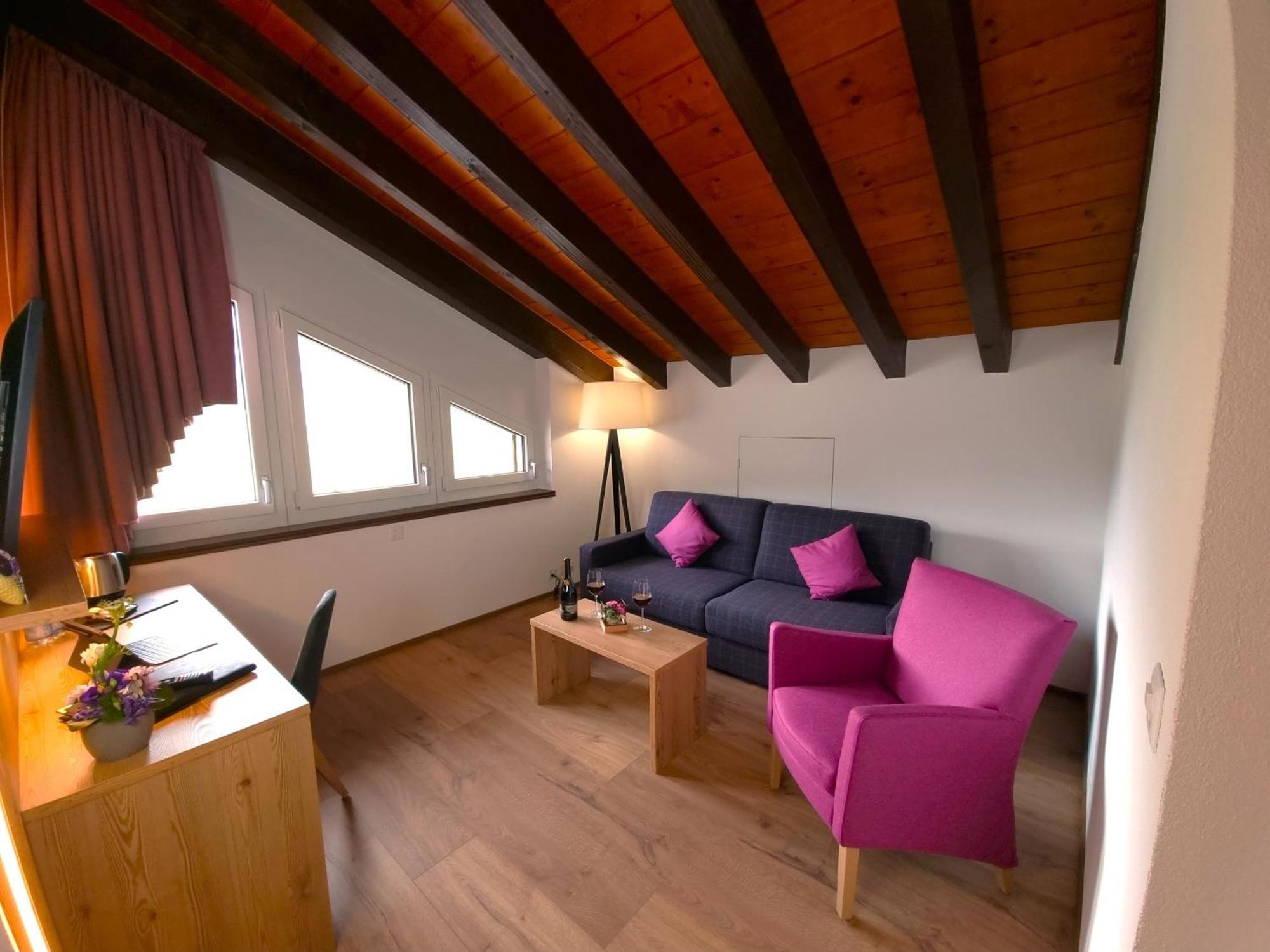 Hotel Alpenblick-Leukerbad-Therme Szoba fotó