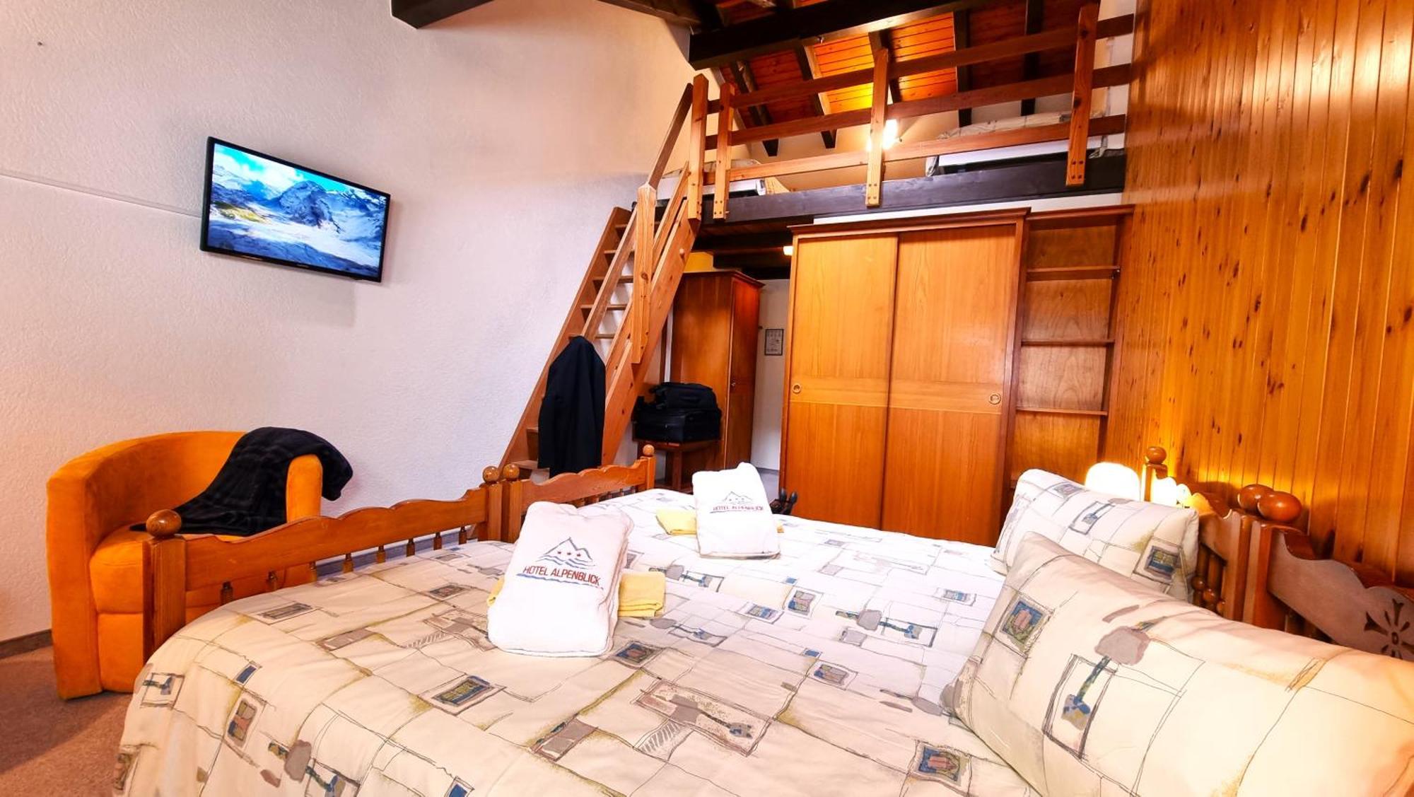 Hotel Alpenblick-Leukerbad-Therme Szoba fotó