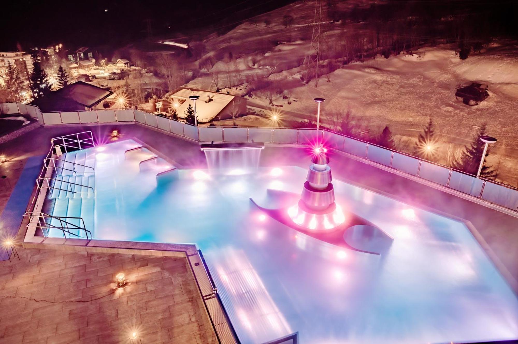 Hotel Alpenblick-Leukerbad-Therme Kültér fotó